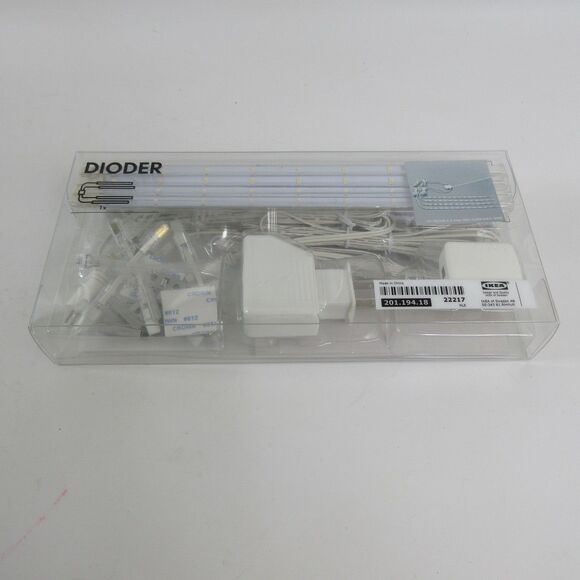 Ikea Dioder LED 4 Piece Light Strip Set 201.194.18 - Picture 1 of 4